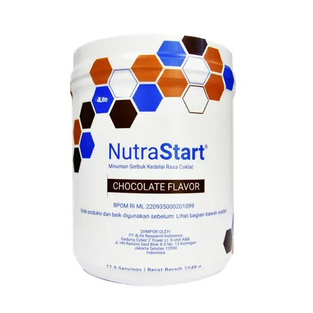 Kemasan 4Life NutraStart Chocolate (produk resmi Indonesia)